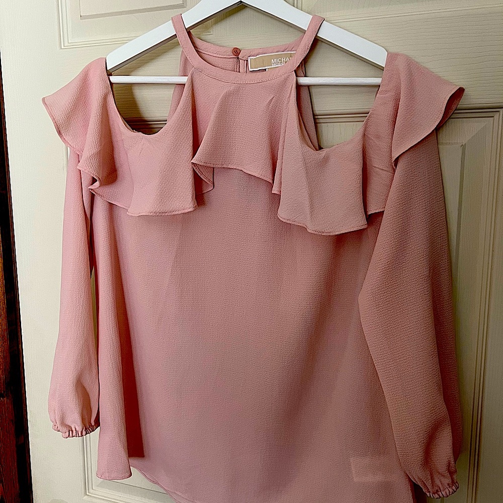 Brand new blush pink blouse.